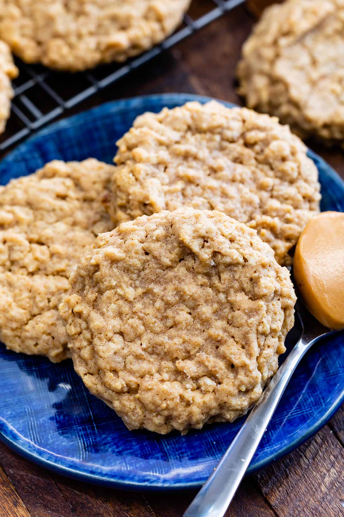 BEST Peanut Butter Oatmeal Cookies (So easy!) - Crazy for Crust