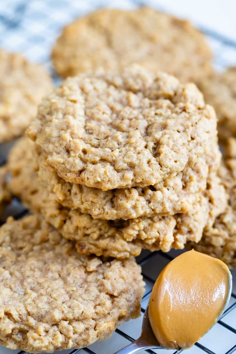BEST Peanut Butter Oatmeal Cookies (So easy!) - Crazy for Crust