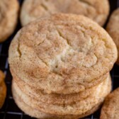 stack of snickerdoodles