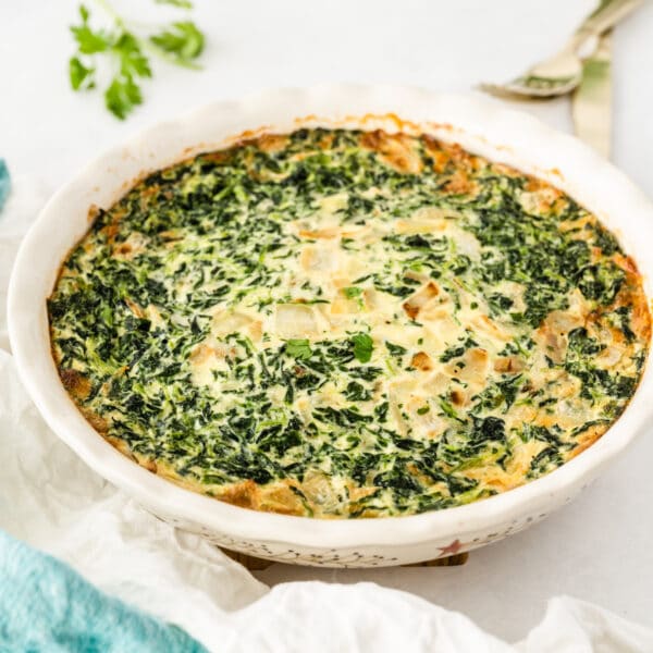 Crustless Spinach Quiche Recipe Crazy For Crust   Spinach Crustless Quiche 10 600x600 