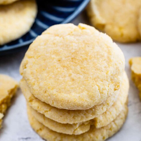 Soft Cornmeal Cookies Recipe - Crazy for Crust