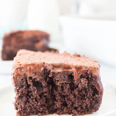 Ultimate Chocolate Poke Cake Recipe - Crazy For Crust