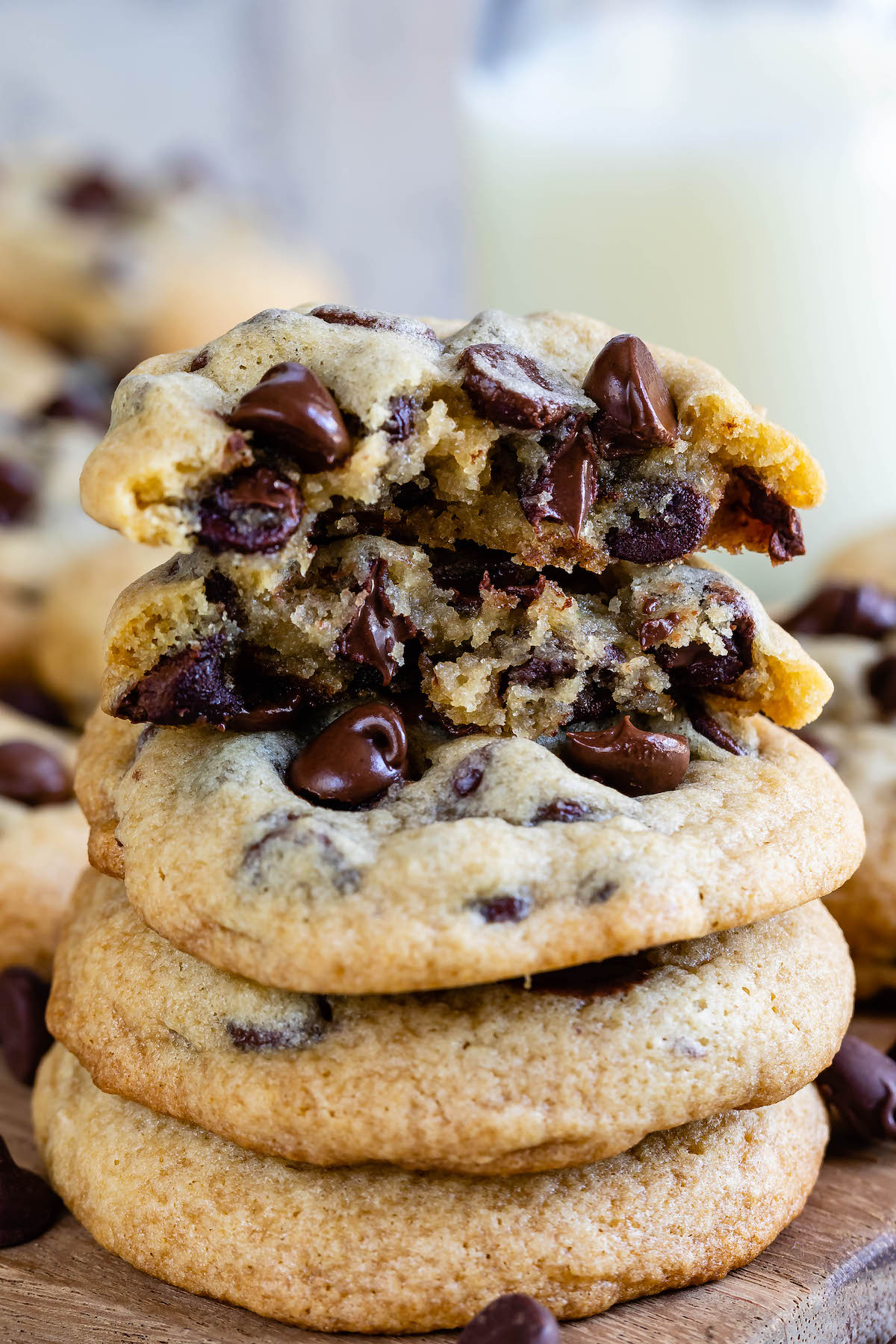 BEST Chewy Chocolate Chip Cookies - Crazy for Crust