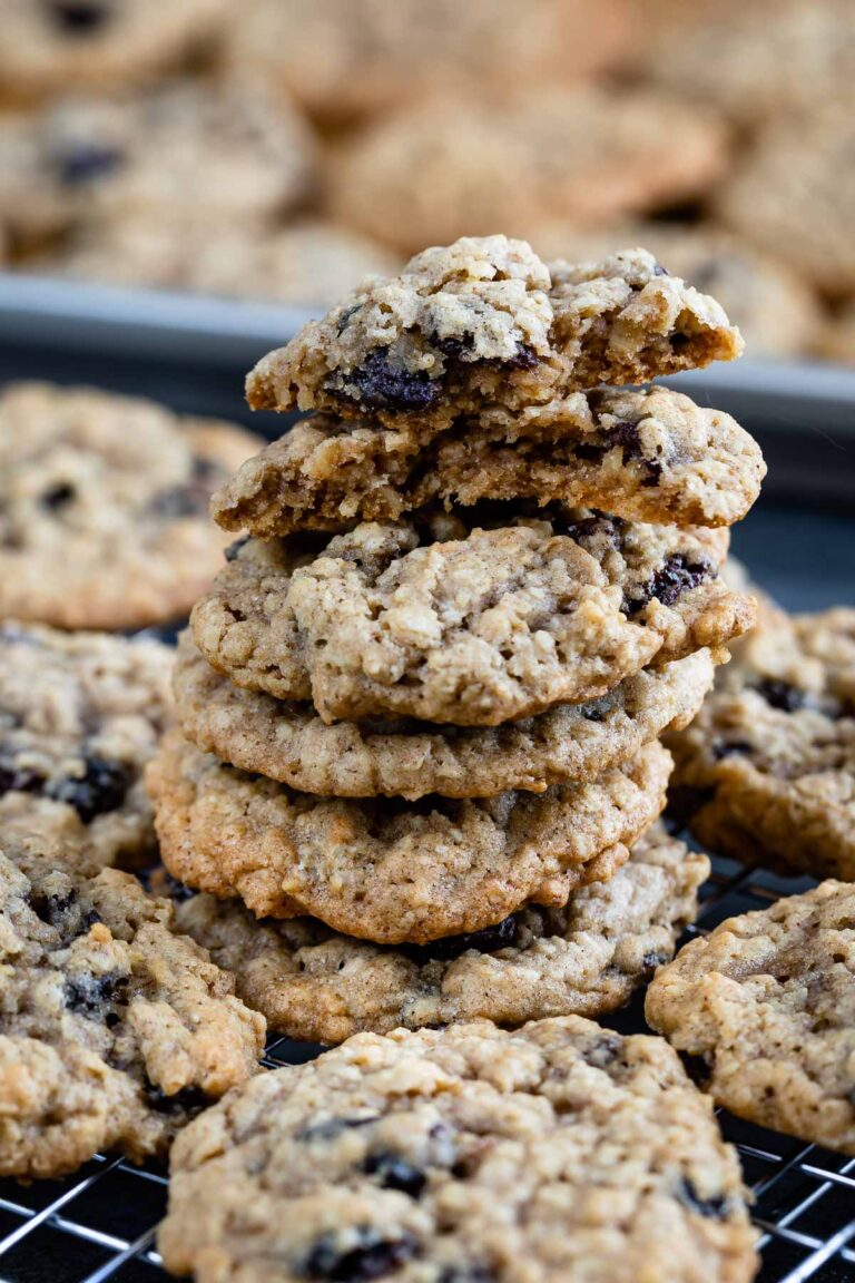 BEST Oatmeal Raisin Cookie Recipe - Crazy for Crust