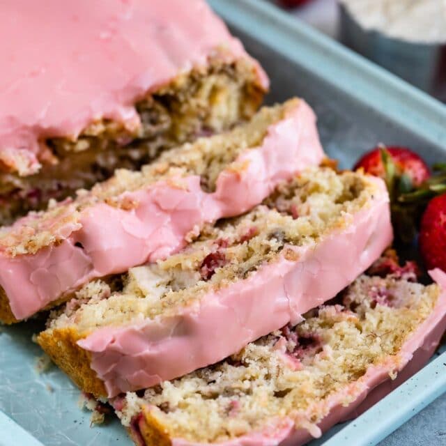 Strawberry Banana Bread Recipe - Crazy For Crust