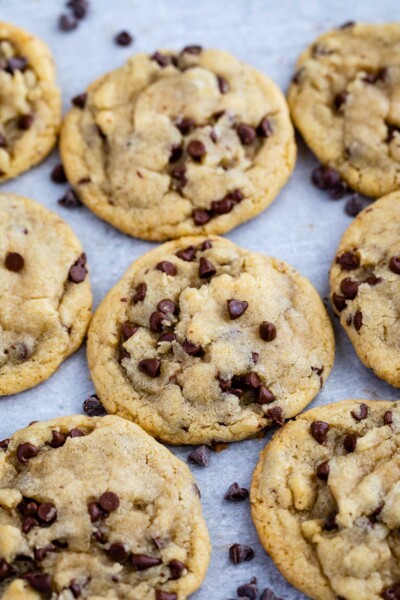 Small Batch Chocolate Chip Cookies - Crazy for Crust