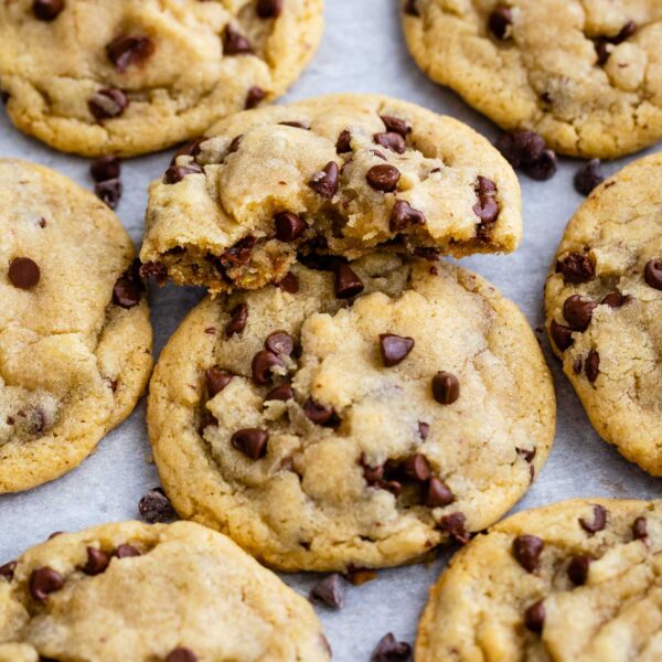 Small Batch Chocolate Chip Cookies - Crazy for Crust