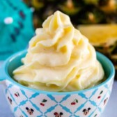 Copycat dole whip twist in a bowl