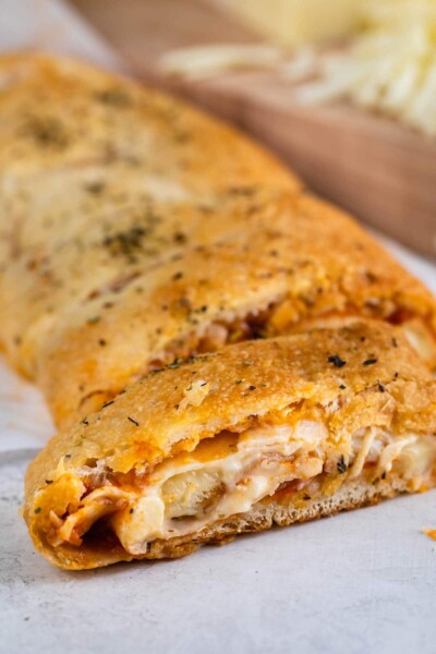 Easy Turkey Cheese Stromboli Recipe - Crazy for Crust