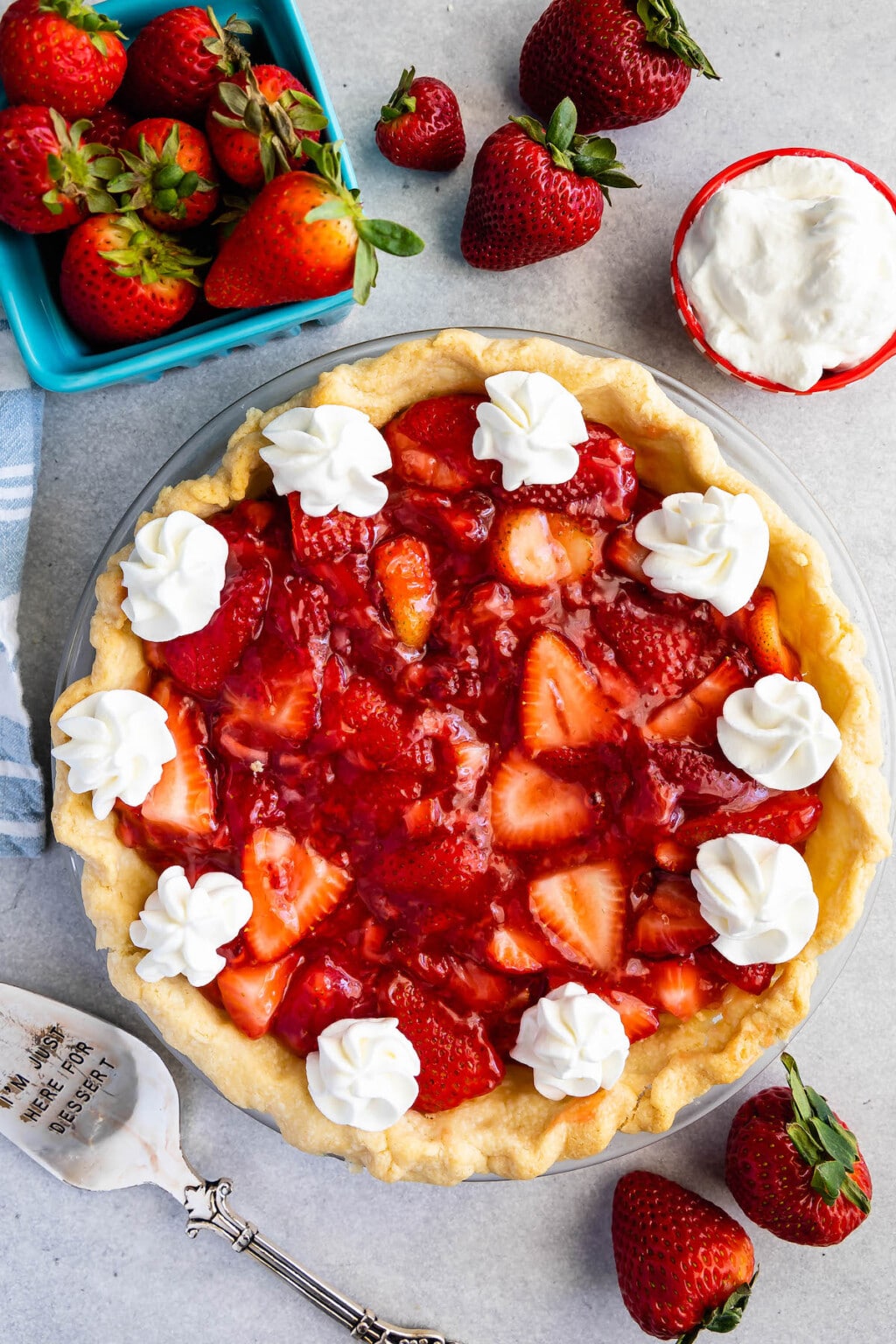 Fresh Strawberry Pie Recipe | Crazy for Crust