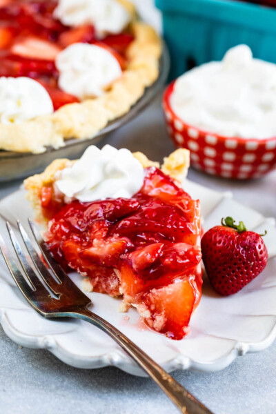 Fresh Strawberry Pie Recipe | Crazy for Crust