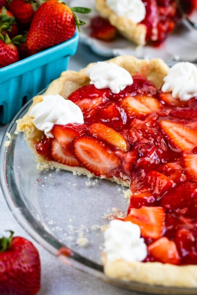 Fresh Strawberry Pie Recipe | Crazy for Crust