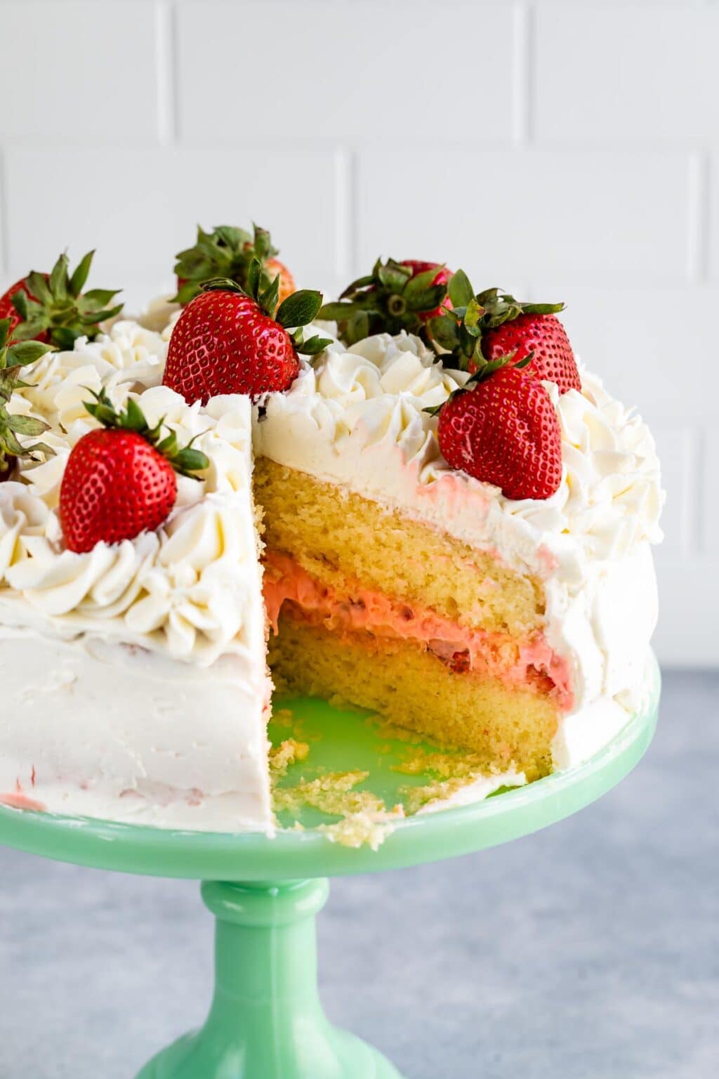 Strawberry Shortcake Layer Cake Crazy For Crust 9559