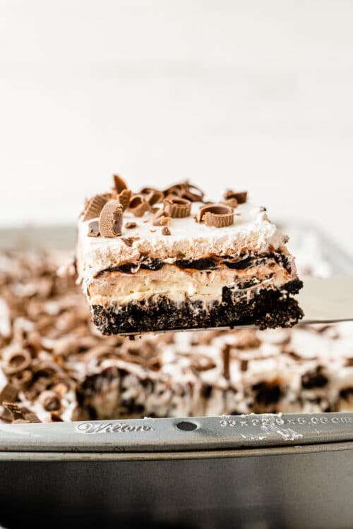 No Bake Chocolate Lasagna Recipe - Crazy for Crust