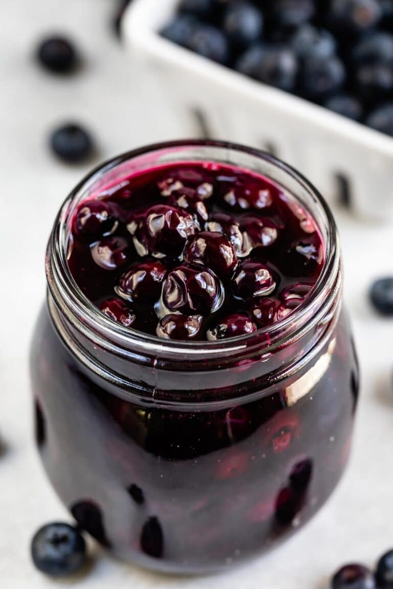 BEST Homemade Blueberry Pie Filling Recipe - Crazy for Crust