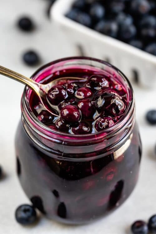 BEST Homemade Blueberry Pie Filling Recipe - Crazy for Crust