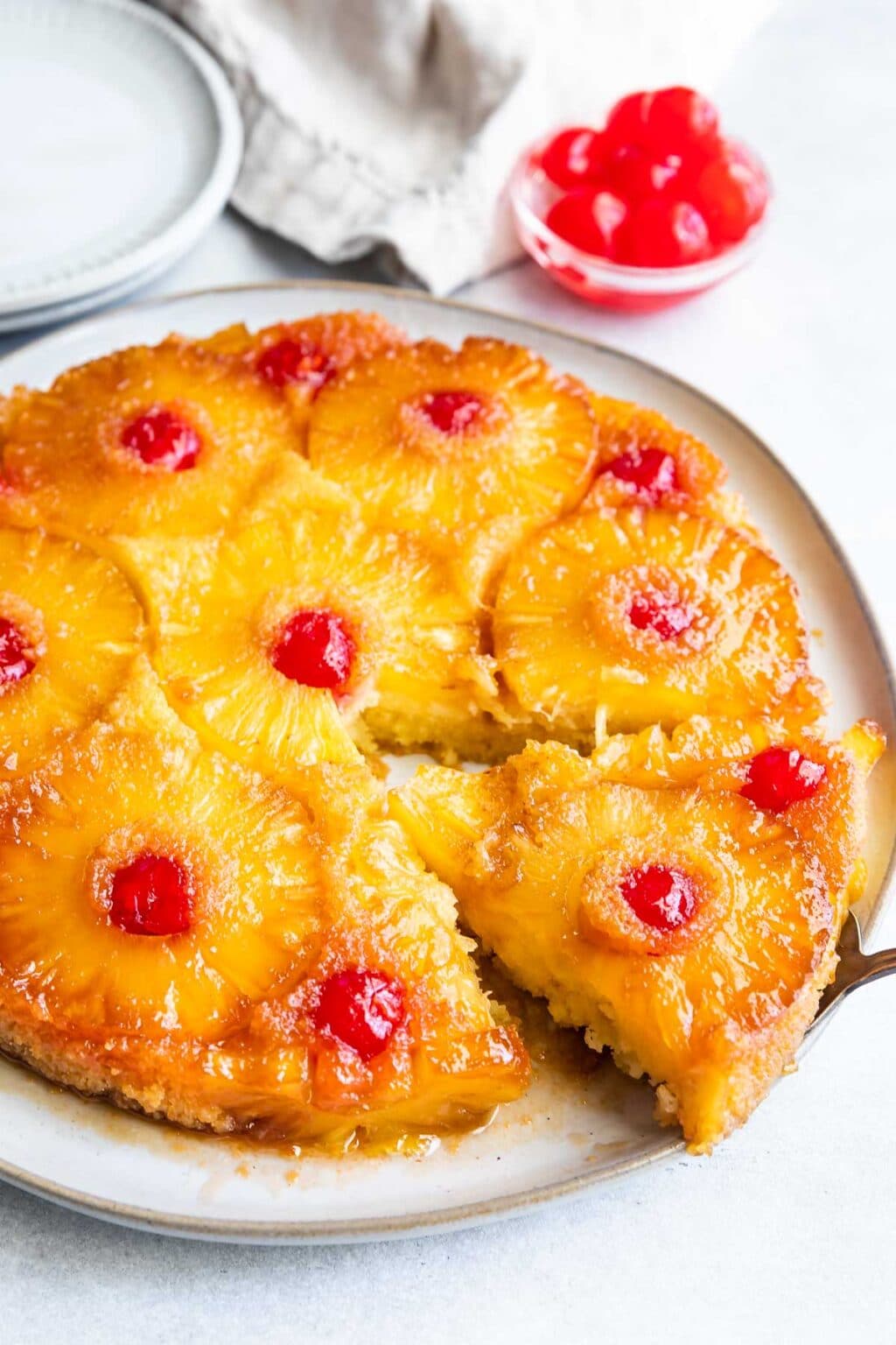 Pineapple Upside Down Cake Recipe - Crazy for Crust