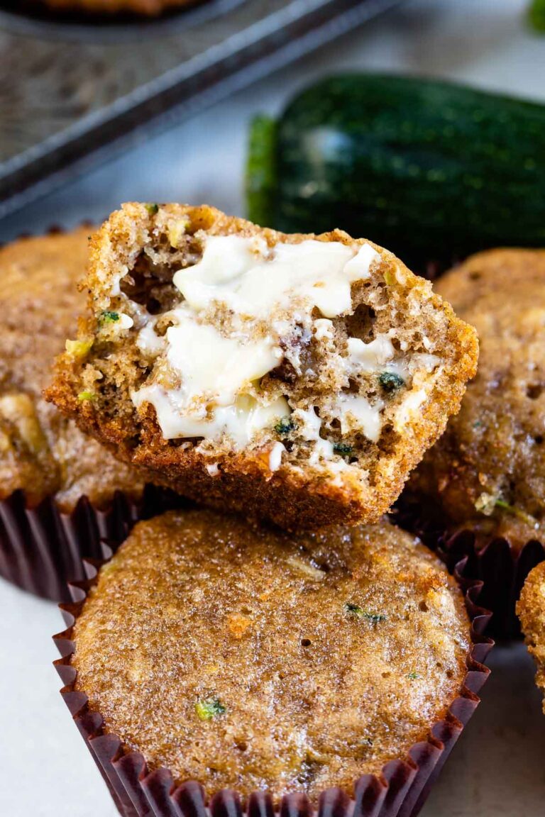 BEST Zucchini Muffins Recipe - Crazy For Crust