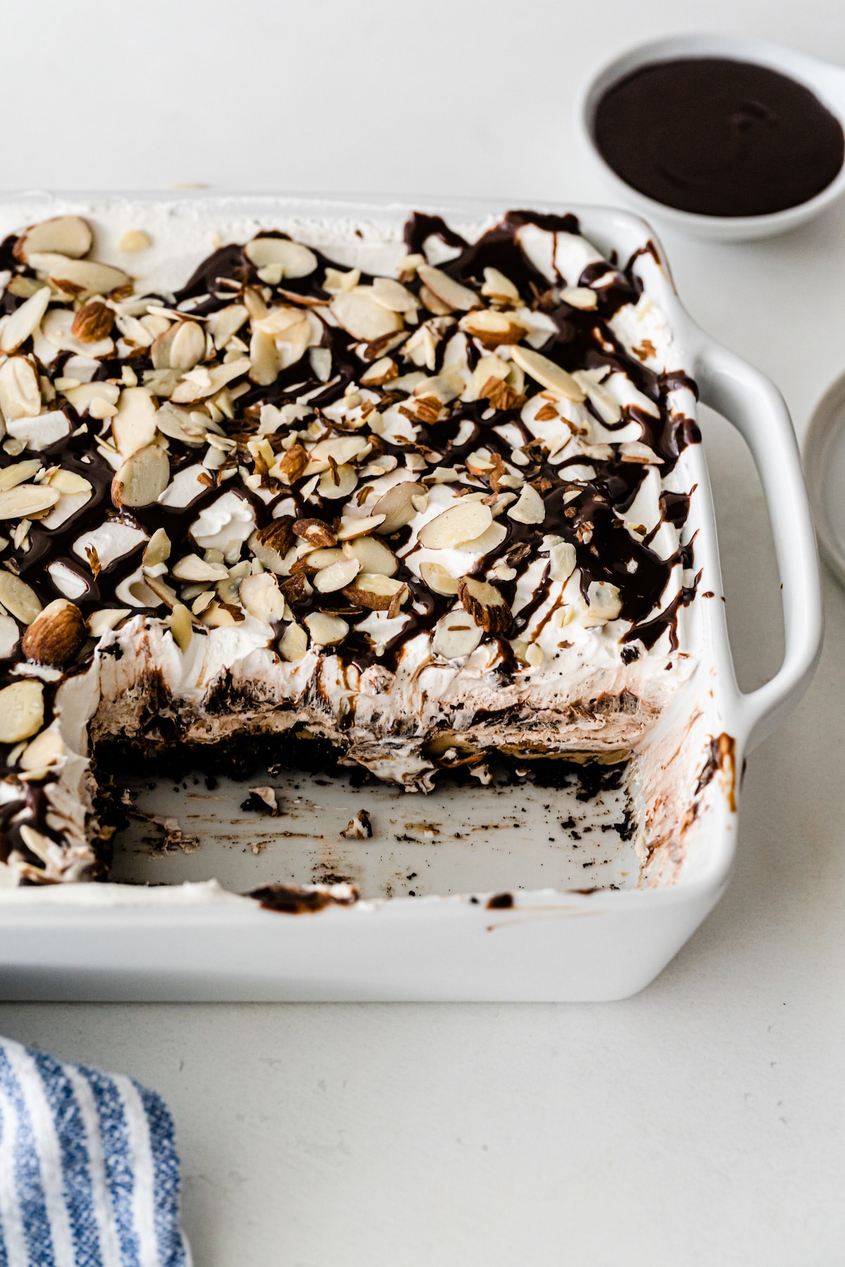 No Bake Mocha Mud Pie Dessert - Crazy for Crust