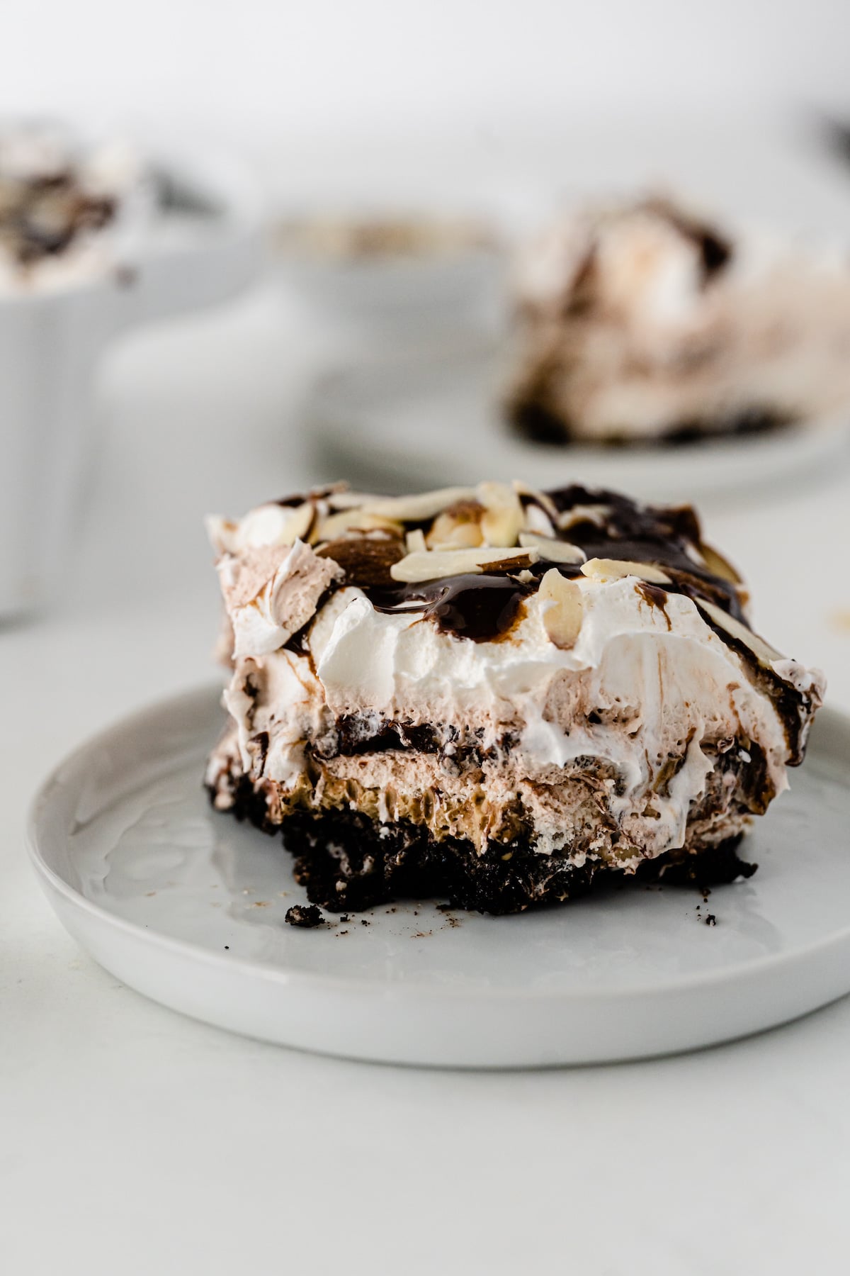 No Bake Mocha Mud Pie Dessert - Crazy for Crust