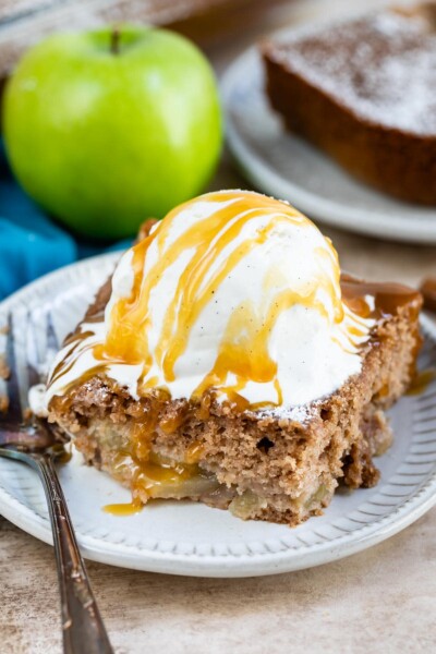 Apple Pie Cake (Dump Cake) - Crazy for Crust