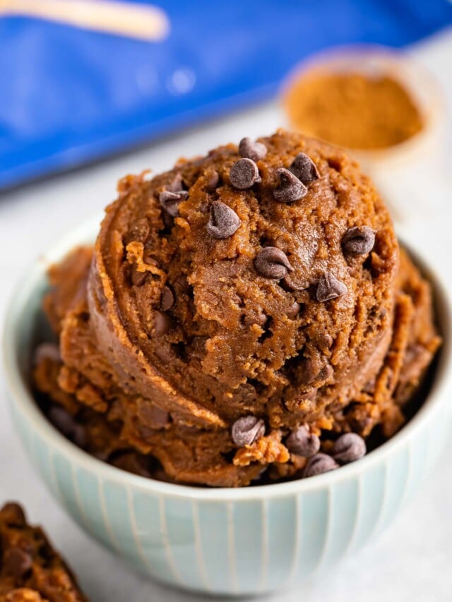 Edible Chocolate Chip Cookie Dough - Crazy for Crust