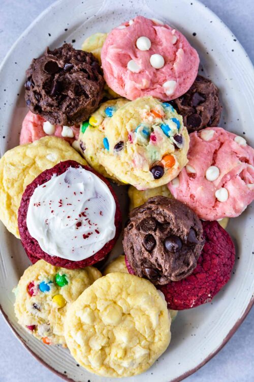 Easiest Cake Mix Cookies (3 ingredients) - Crazy for Crust