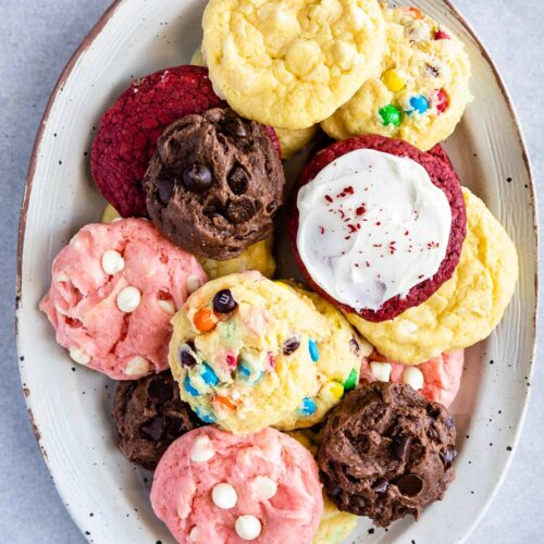 Easiest Cake Mix Cookies (3 ingredients) - Crazy for Crust