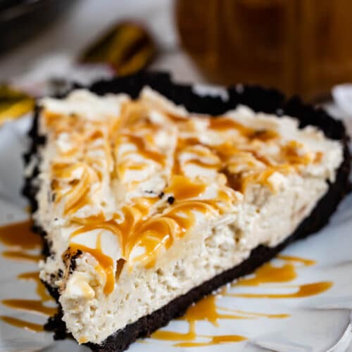 Caramel Cheesecake Pie - Crazy for Crust