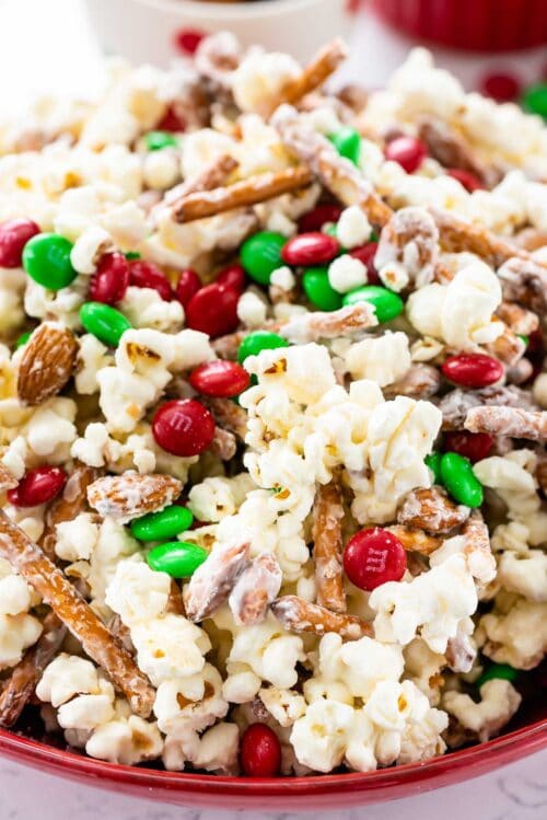 Santa Munch Popcorn Snack Mix - Crazy for Crust