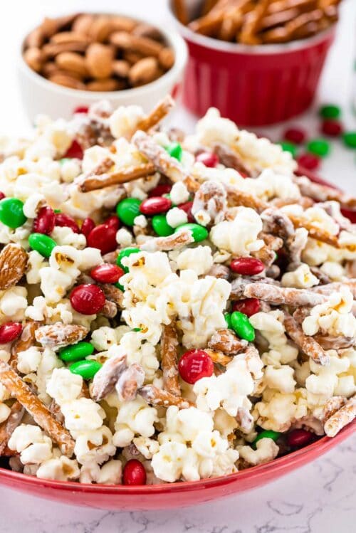 Santa Munch Popcorn Snack Mix - Crazy for Crust