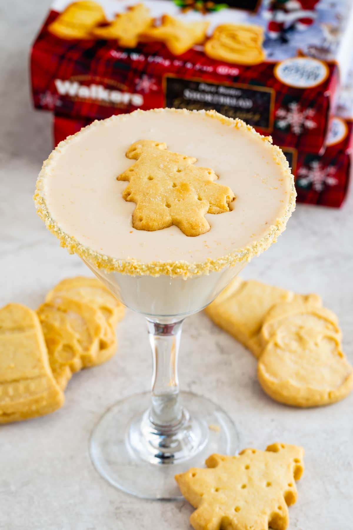 Gingerbread Man Christmas Drink Topper Garnishes