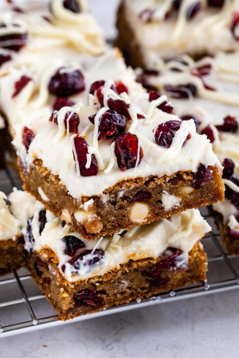 Copycat Cranberry Bliss Bars Recipe Crazy For Crust 3989