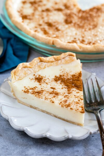 Sugar Cream Pie (Simple Recipe) - Crazy for Crust