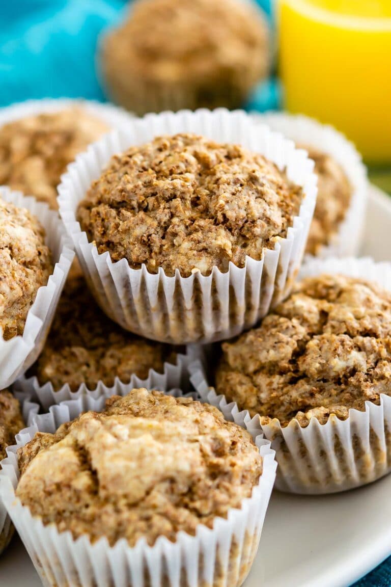 Easy Bran Muffins Recipe - Crazy for Crust