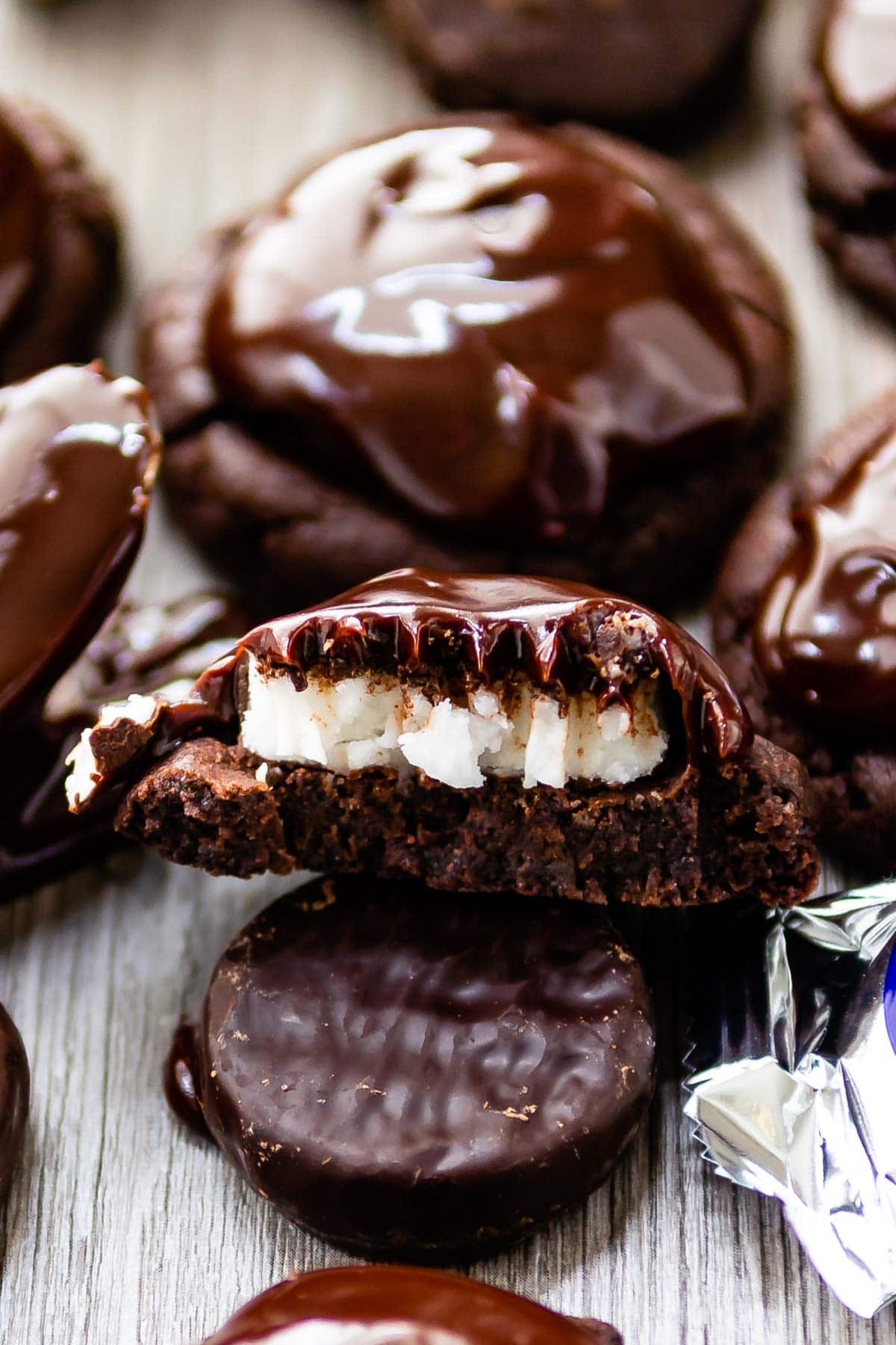 Double Chocolate Peppermint Patty Cookies Crazy For Crust 