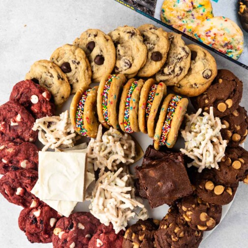 How to make a Cookie Dessert Board - Crazy for Crust