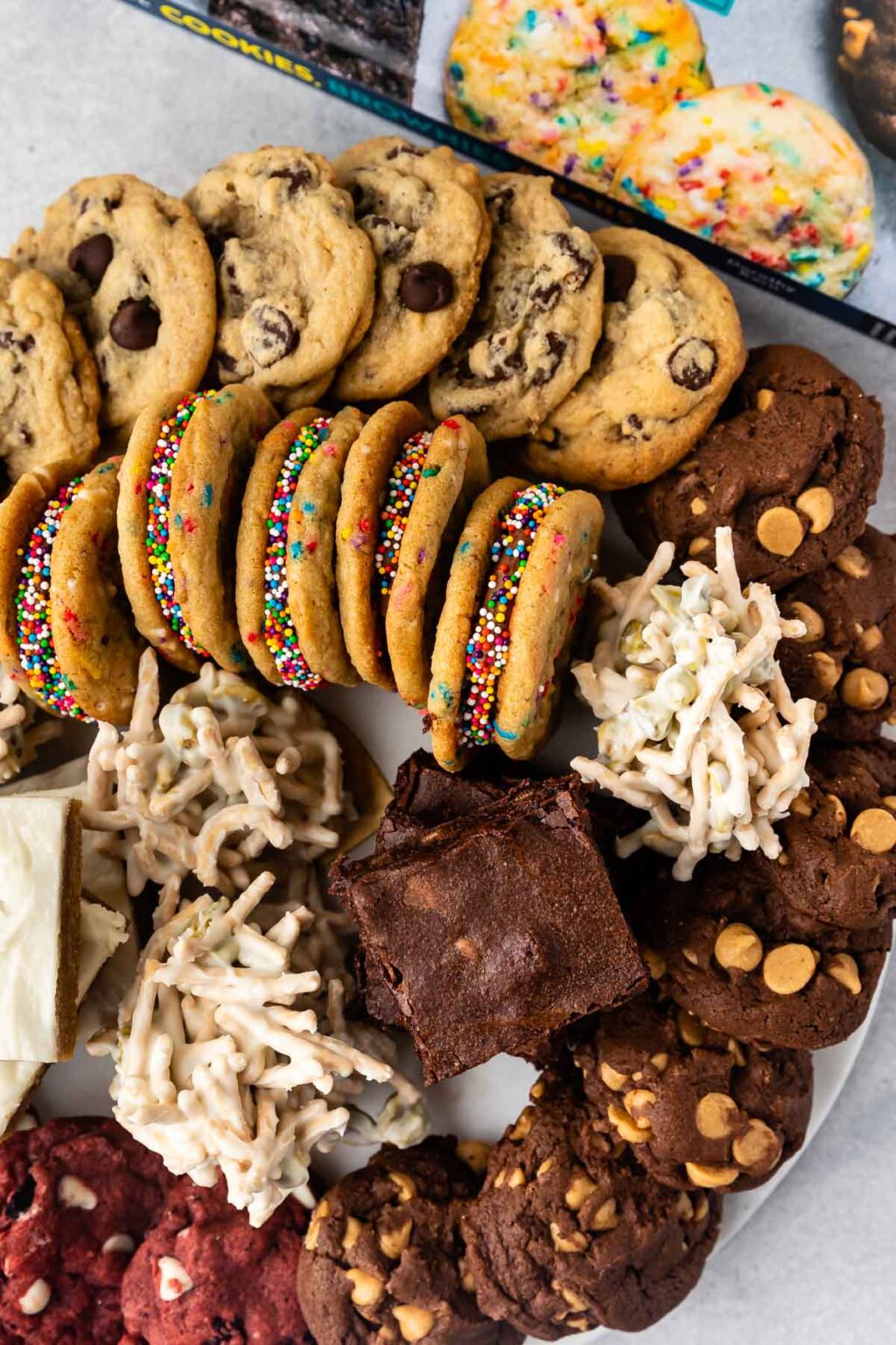 How to make a Cookie Dessert Board - Crazy for Crust