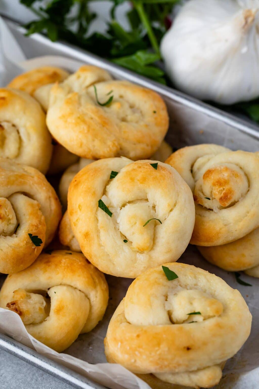 Easy Garlic Knots - Crazy for Crust