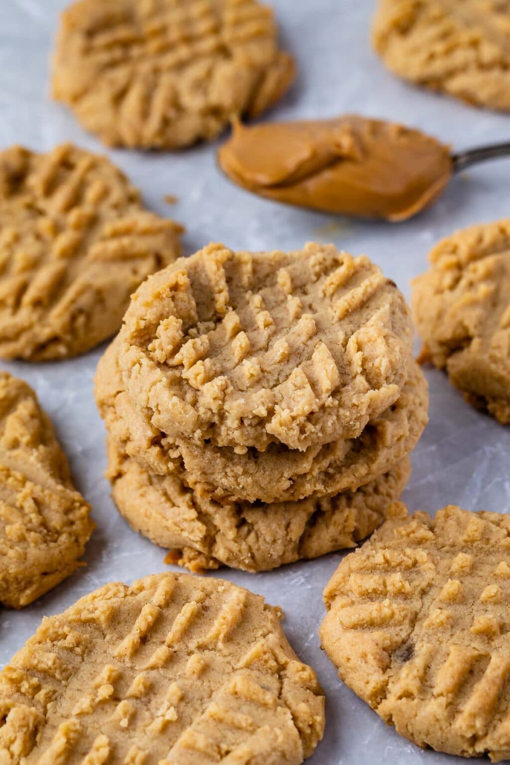 Small Batch Peanut Butter Cookies - Crazy for Crust