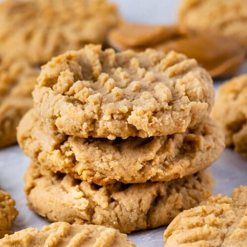 Small Batch Peanut Butter Cookies - Crazy for Crust