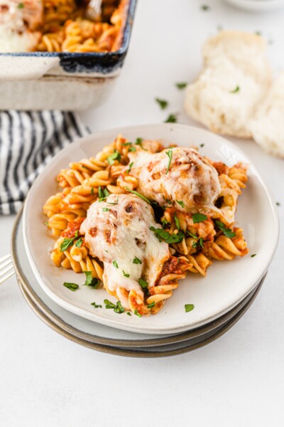 Easy Meatball Casserole - Crazy for Crust