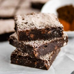 stack of 3 brownies