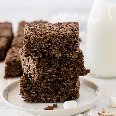 Chocolate Rice Krispie Treats Crazy For Crust