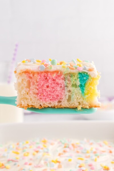 Tie Dye Cake (Easter Cake) - Crazy for Crust