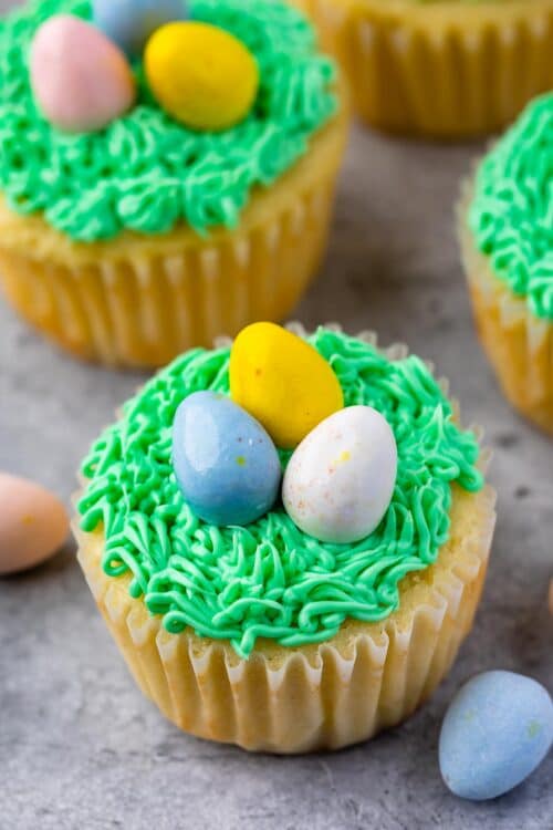 Easter Cupcakes - Crazy for Crust