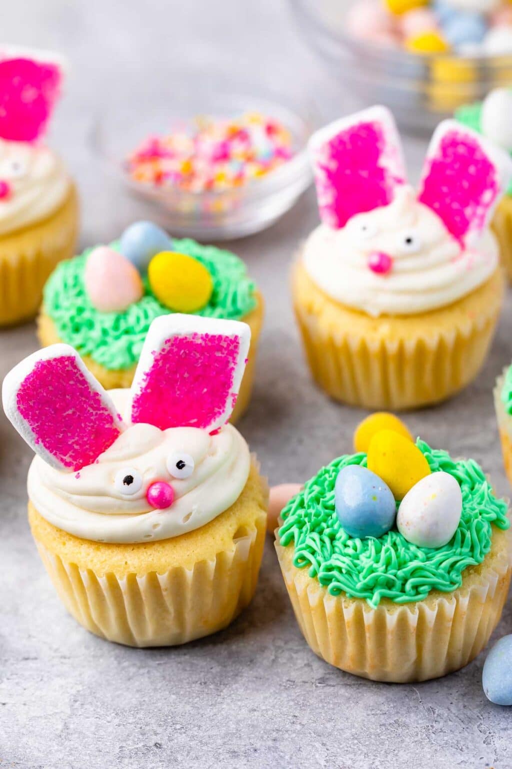 Easter Cupcakes - Crazy For Crust