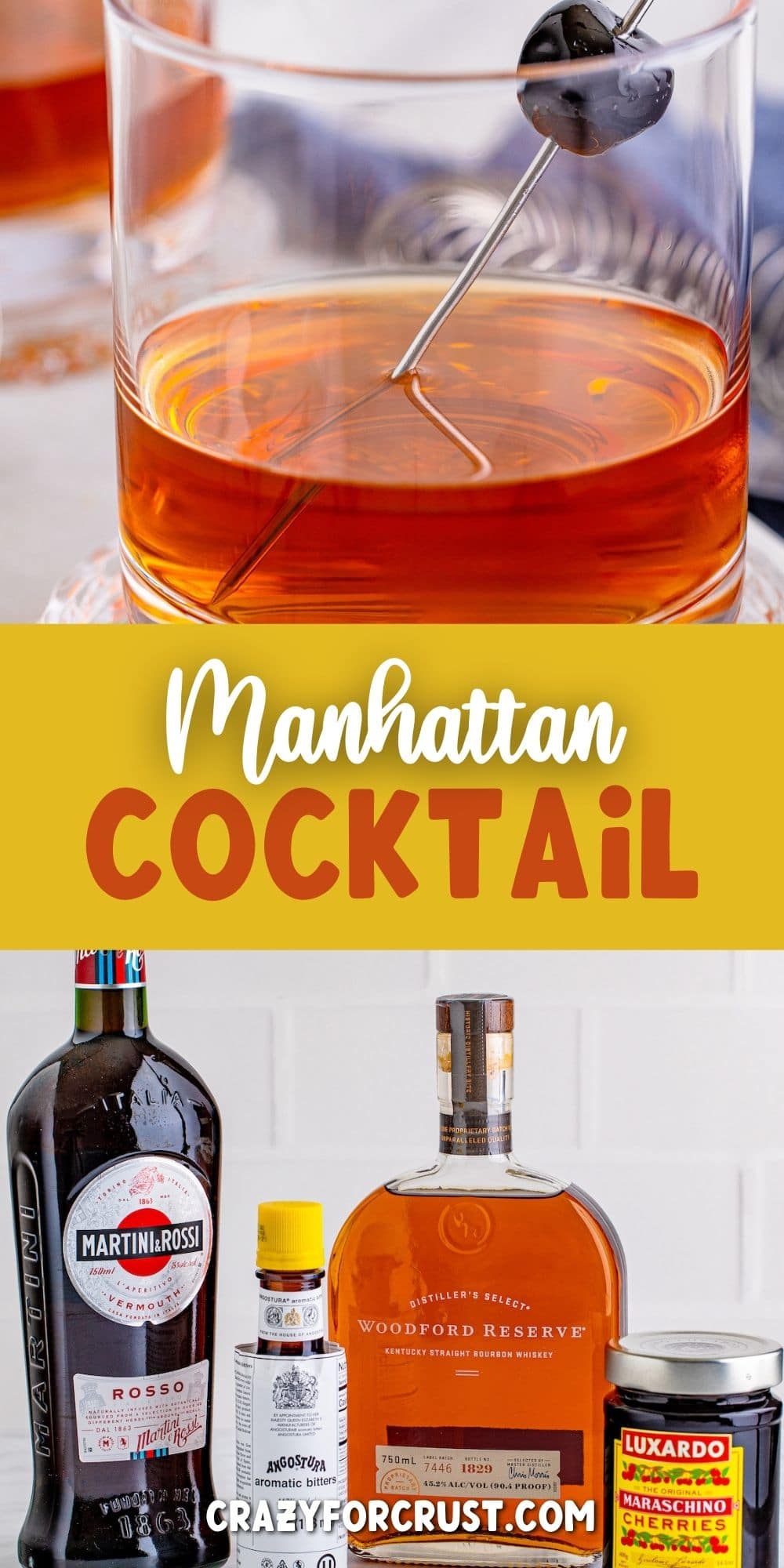 Classic Manhattan Cocktail - Aberdeen's Kitchen