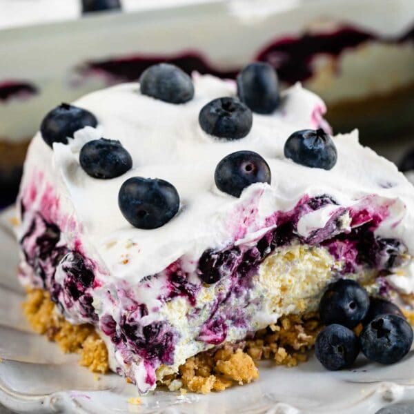 Blueberry Delight Lush Dessert - Crazy For Crust