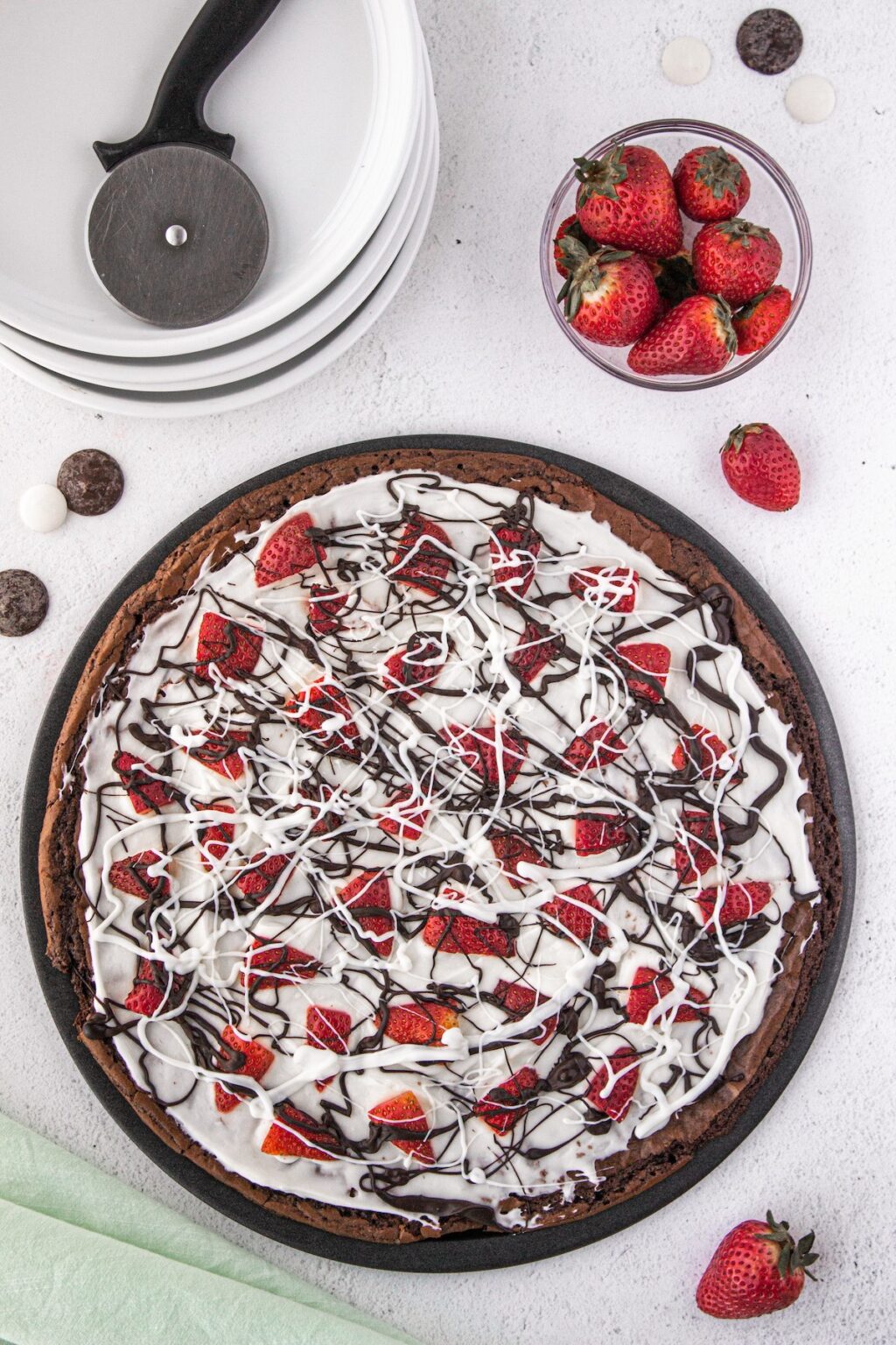 Easy Brownie Pizza Crazy For Crust   Brownie Pizza82 1024x1536 